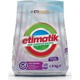 Eti Matik 1,5 kg Tül Borlu Temizlik Ürünü Toz Deterjan