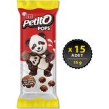 Eti Petito Pops Bol Sütlü Çikolata 16 gr x 15 Adet Çeşitli Lezzetlerle Dolu
