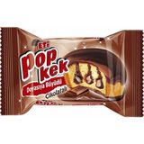 Eti Popkek Kakaolu 60 gr X24 Taze ve Yumuşak Çikolata Dolgulu Kek Atıştırmalığı - 61 gr