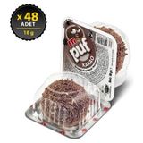 Eti Puf Kakaolu Bisküvi 18 gr x 48 Adet Lezzetli Atıştırmalık Özellikli
