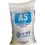 Eti Şeker Gübre Amonyüm Sulfat %21 Azot Kükürt Bitki Geliştiren Ağaç Çiçek Üst Çim Gübresi 1 kg