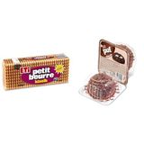 Eti Seti | Petit Beurre Bisküvi 5 x 200 g x1 + Puf Kakaolu Bisküvi 18 g x 48 Adet x1