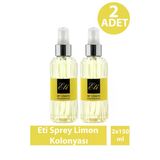 Eti Sprey Limon Kolonyası Pet 150 Ml 2 Adet