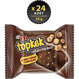 Eti Topkek Kakaolu Fındıklı 35 G 24'lü (4'li Paket)