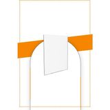 Etias Reklam A6 U Tipi Dikey 5'li Masa Üstü 2.8 mm Şeffaf Pleksi Föylük / Broşürlük