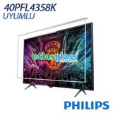 Etiasglass Philips 40PFL5606 3 mm Uyumlu TV Ekran Koruyucu