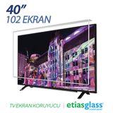 Etiasglass Sharp 40LE540E 3 mm Uyumlu TV Ekran Koruyucu