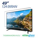 Etiasglass Telefunken 49TU7540 Uyumlu Tv Ekran Koruyucu