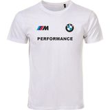 Etifa Tekstil Unisex Beyaz %100 Pamuk Regular Fit Tişört – Bmw Baskılı, Günlük & Spor T-Shirt - XL