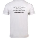 Etifa Tekstil Unisex Beyaz %100 Pamuk Regular Fit Tişört – Bmw Baskılı, Günlük & Spor T-Shirt - XS
