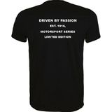 Etifa Tekstil Unisex Siyah %100 Pamuk Regular Fit Tişört – Bmw Baskılı, Günlük & Spor T-Shirt