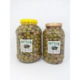 ETİK YERLİ ÜRÜNLER Memecik Cinsi Dilme Tatlanmış Zeytin 2'li Paket 5 Kg+3 Kg - 8 kg