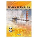 Etika A4 Teknik Resim Blok - 30 Yaprak, Profesyonel Mühendislik ve Mimarlık Çizim Defteri, Ofis ve Okul İçin Kaliteli Kırtasiye Ürünü