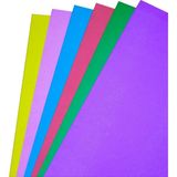 Etika Karışık Renkli Mukavva 35X50 cm 6'li Paket - 1.0 mm Kalınlık - 6 Farklı Canlı Renk, Okul Projeleri ve Sanat Etkinlikleri Için - 41 Delft Blue