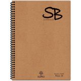 Etika Sb A5 140 Sayfa Defter Kraft Kapak Spiralli Hafif Kağıt Çizgili 70 Yp - Çok Renkli - Genel
