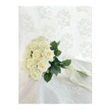 Etika Wedding Gül Gelin Çiçeği, Beyaz Gül Gelin Buketi