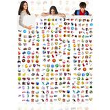 Etiketçi Paşa 300 Adet 3D Sticker - Defter,planner, Ajanda ve Günlükler Için Eğlenceli Çıkartma Etiketler