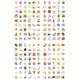 Etiketçi Paşa 370 Adet Sticker - Defter, Planner, Ajanda ve Günlükler Için Eğlenceli Çıkartma Etiketler