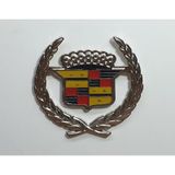 Etiketçilere Cadillac Metal Döküm Arma 8 Cm Boyunda