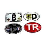 Etiketçilere Özel Sticker Damla Harf Set 4'lu Sticker Damla B - D - F- Tr Model 1