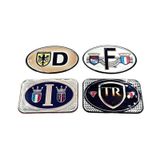 Etiketçilere Özel Sticker Damla Harf Set 4'lu Sticker Damla D - F - I- Tr Model 3