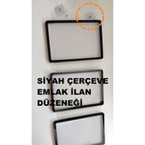ETİKETLİK FİYATLIK 712-VİDALI EMLAK VİTRİN STAND - 12 ADET - İLAN KAĞITLI , KALEM HEDİYELİ - YAZ SİL EMLAK ÇERÇEVE - ŞIK GÖRÜNÜM
