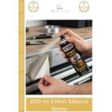 #Etiketsökücü Yapışkan Kalıntı Temizleyici Sticker İz Giderici Profesyonel 200 Ml Etiket Sökücü Sprey