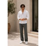 Etikmen Erkek Haki Relax Fit Bağcıklı Baggy Pantolon