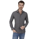 Etikmen Füme Düz Oversize Oduncu Hediye Kutulu Erkek Gömlek XXL