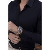 Etikmen Lacivert Saten Slimfit Erkek Gömlek