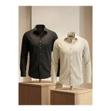 Etikmen Şehirde Gece Tarzı – 2’li Slim Fit Erkek Gömlek