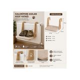 ETİKSTORE Kalorifere Asılan Kedi Yatağı & Petek Yatağı & Geniş Radyatör Yatak