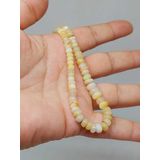 Etiyopya Opal Taşı Kolye Yansımalı Renkler 60 Karat Çelik Kapama (51264)