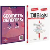 Etkili Matematik 2024 TYT AYT Geometri Denemesi - AKM 2024 TYT KPSS Dil Bilgisi Soru Bankası 2'li Set