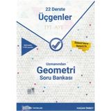Etkin Yayınevi TYT AYT Uzmanından Geometri Soru Bankası 22 Derste Üçgenler Yeni