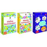 Etkinlik Kartları Mantık Bulmacaları - Hafıza Bulmacaları - 50 Zeka Oyunu - 3'lü Set