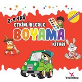 Etkinliklerle Boyama Kitabı 1 - (2-4 Yaş) 637437
