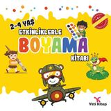 Etkinliklerle Boyama Kitabı 2 - (2-4 Yaş) 637438