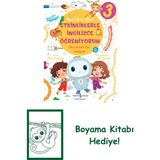 Etkinliklerle Ingilizce Öğreniyorum – 3 + Boyama Kitabı