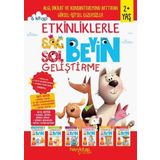 Etkinliklerle Sağ Beyin Sol Beyin Geliştirme 2+Yaş Seti - 6 Kitap Takım