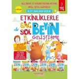 Etkinliklerle Sağ Beyin Sol Beyin Geliştirme 7 Yaş 6’lı Set - Hayykitap