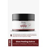 Etna Pharma Kahve Özlü Gözenek Sıkılaştırıcı, Cilt Yenileyici Ve Arındırıcı Yüz Ve Vücut Glow Peeling 300 Ml