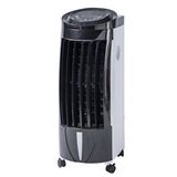 EtnaDecor Evaporatif Hava Soğutucu 100 Watt İyonizerli Zaman Ayarli Ve Uzaktan Kumandali 15 Litre Su Tankli Siyah