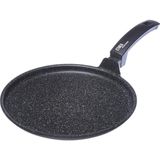 Etnea Krep Tavası 28 Cm, Alüminyum, Siyah