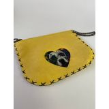 Etnik Clutch Çanta Ince Köpek Desenli 17*13