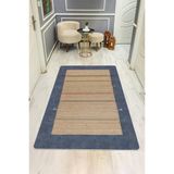 Etnik Desenli Dijital Baskı Kaymaz Taban Halı H1028 Renkli 140 X 200