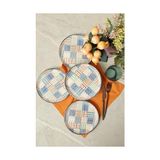 Etnik Hitit Pasta Tabağı 20 cm 4 Adet 22552 - Option-1