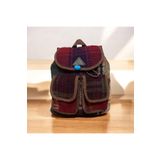 Etnik kilim desenli orta boy unisex sırt çantası Desenli