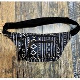 Etnik Otantik Bohem Desenli Günlük Seyahat Kullanım Bel Çantası - Desen-11