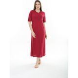 Etoile Kadın Bambu Kısa Kol Gecelik - 2XL - Kırmızı